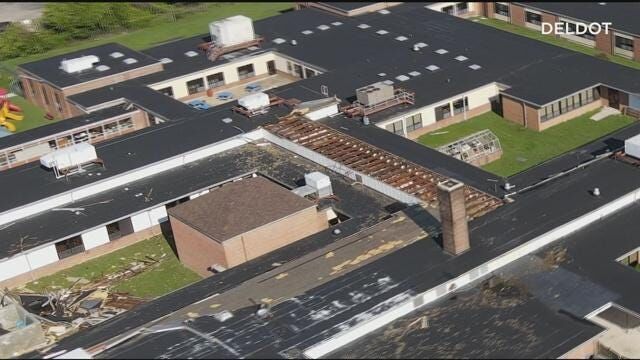 William Henry Middle School in Dover Condemned After Serious Storm Damage